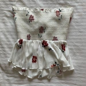 Pacsun tie back tube top